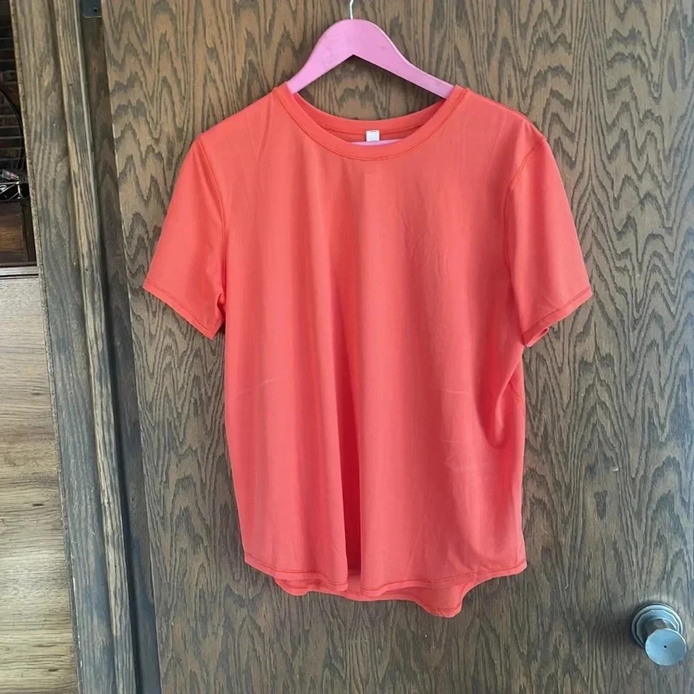 Orange Lululemon Top‎ 12